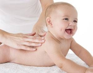 bebe enfant massage